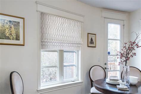 Custom Roman Shades, Flat Roman Shade, Bamburg Shades With Chain Mechanism, Custom Window ...