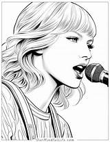30 Amazing Taylor Swift Coloring Pages Free Printable  Our Mindful Life sketch template