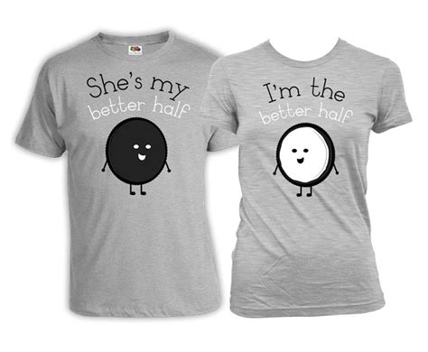 Funny Couple Shirts Husband And Wife Gifts His And Her Shirts