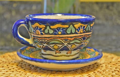 Talavera pottery...brought over by Spaniards, Moorish and Chinese influences with an organic ...
