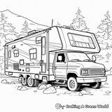 Camper & RV Coloring Pages  Free Printable sketch template