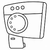 Dryer coloring page Outline Book Line Art Drawing  sketch template
