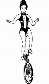 Unicycle Coloring Page  ColouringPages sketch template