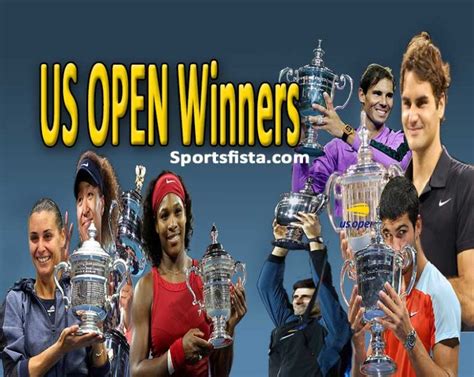 US Open Winners List - Complete Detail