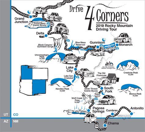 Counting Down to the 2019 Rocky Mountain Driving Tour – Drive 4 Corners