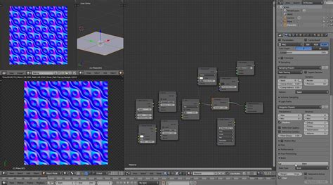 Normal mapping blender