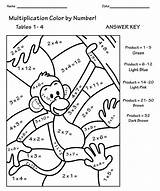 Multiplication Worksheet Coloring  Worksheets sketch template