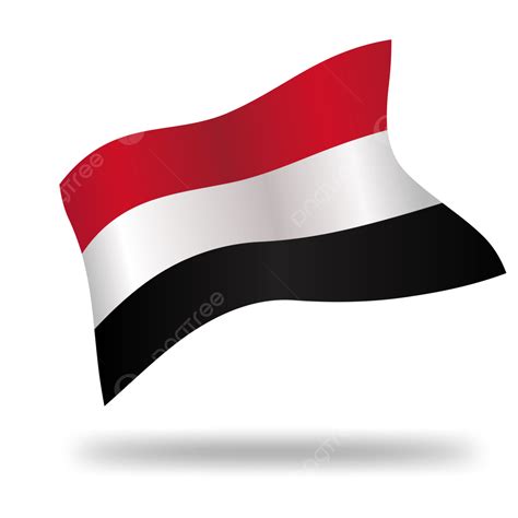 Egypt Flag Clipart Transparent Background, Egypt Flag Realistic Vector ...