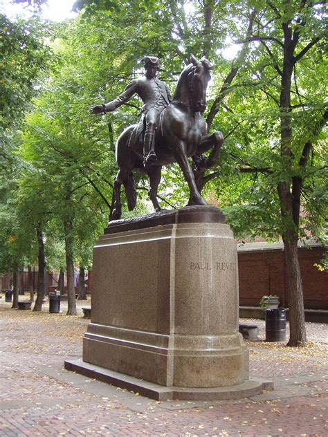File:Paul Revere Statue by Cyrus E. Dallin, North End, Boston, MA.JPG - Wikipedia, the free ...