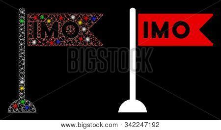 Flare Mesh Imo Flag Vector & Photo (Free Trial) | Bigstock