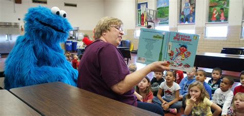 Elmo, Cookie Monster pay visit to Sheppard Elementary > Sheppard Air ...