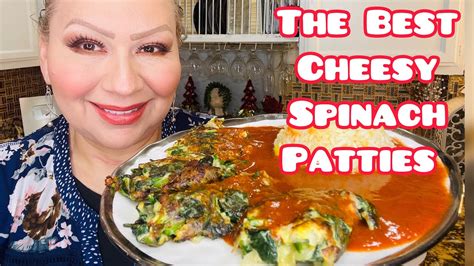 The Best Cheesy Spinach Patties - YouTube