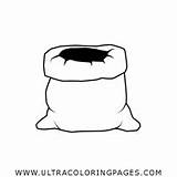 Coffee Sack Coloring Pages For Kids  Free sketch template