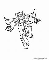 Transformers Coloring G1 Pages Shockwave Transformer Color Devastator  sketch template