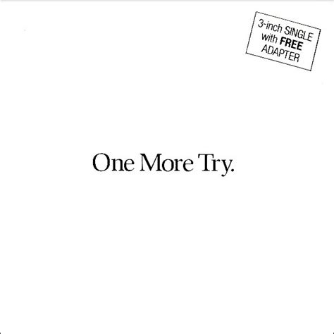 George Michael - One More Try (1988, CD) | Discogs