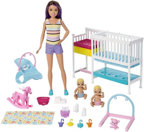 BARBIE OPIEKUNKA SKIPPER 2 BOBASY AKCESORIA GFL38 - 8453341406 - oficjalne archiwum Allegro