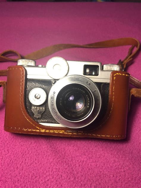 Argus C4 35mm film camera 50s classic works 35mm Film, Film Camera ...