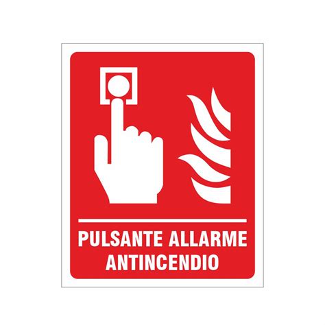 Centro Sill Shop - Cartello pulsante allarme antincendio | Segnaletica ...