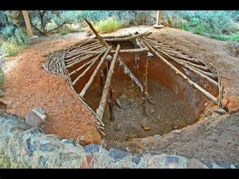 Zion area Indian Pit House - YouTube