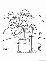Golf Coloring Pages For Kids 2 Printable 2021 295 Coloring4free  sketch template
