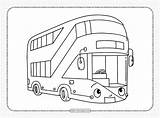 Bus Coloring Pages sketch template