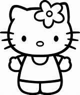 Hello Kitty Drawing Step By At GetDrawings  Free Download sketch template