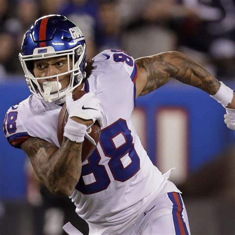 Giants' Evan Engram Placed on Season-Ending IR with Foot Injury | News, Scores, Highlights ...