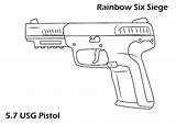 USG Pistol Gun coloring Page  Download Print Or Color Online For Free sketch template