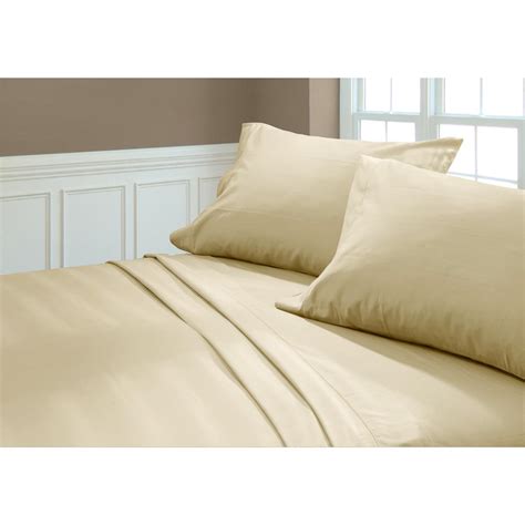 600 Thread Count Cotton Sateen Sheet Sets - 214187, Sheets at Sportsman's Guide