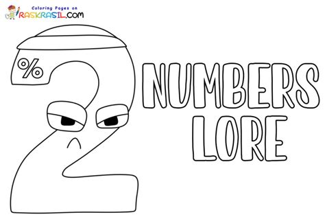 Numbers Lore Coloring Pages