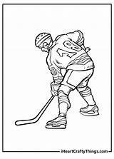 Hockey Goalie Coloring Pages sketch template