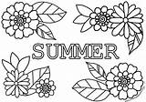 FREE Printable Summer Coloring Pages With Flowers  Underbart Skapad sketch template
