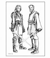 Anakin Skywalker Coloring Page  Home sketch template