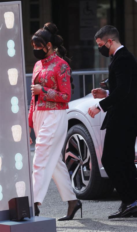 PRIYANKA CHOPRA and Nick Jonas Arrives at 2021 British Academy Film Awards 04/11/2021 – HawtCelebs