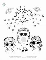 Coloring Pages For Solar Eclipse Divyajanani Org  Vrogueco sketch template