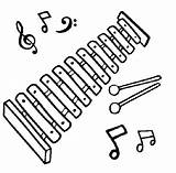 Xylophone Image coloring page  Download Print Or Color Online For Free sketch template