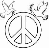 Peace Sign Coloring Pages For Students  sketch template