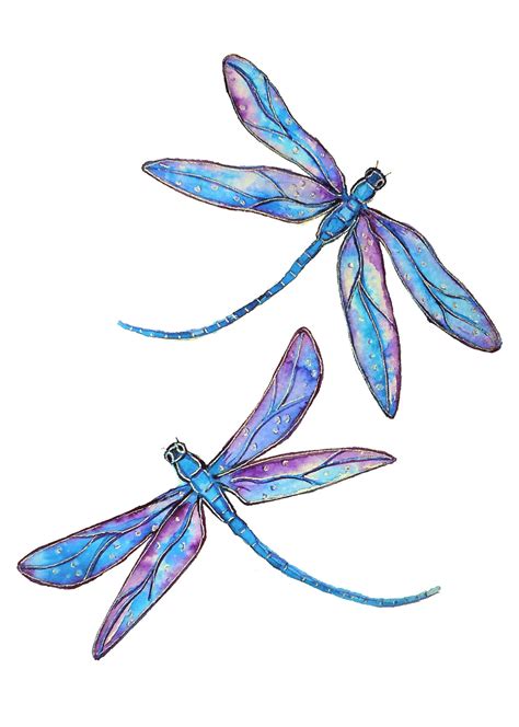 "Dragonfly Dance" by Linda Callaghan. Paintings for Sale. Bluethumb ...