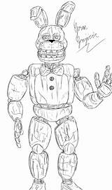 26 Best Ideas For coloring  Bonnie Fnaf Coloring Pages sketch template