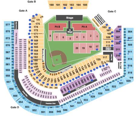 Progressive Field Seating Chart With Rows | Awesome Home