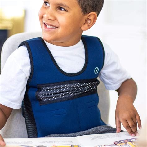 Weighted Compression Vest for Children (Ages 2 to 4) by Harkla - Helps with Autism, ADHD, Mood ...