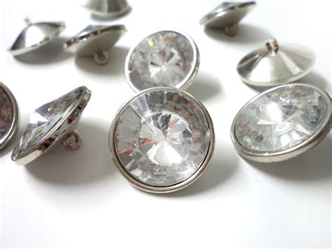 Crystal Rhinestone Buttons | Bulk Rhinestone Buttons