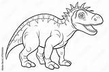 Dinosaur coloring For Children To Print Coloring School  sketch template