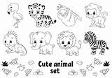 Coloring Pages Of Cartoon Animals sketch template