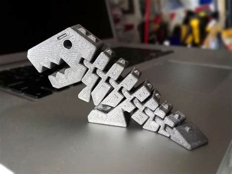 Image of Fun Things to 3D Print in an Hour (or Less): Flexi Rex | 3d ...