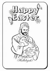 Religious Easter Coloring Pages  Best For Kids sketch template