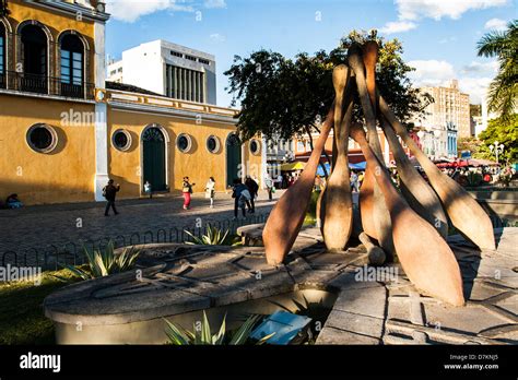 Largo da Alfândega (Alfandega Square Stock Photo - Alamy