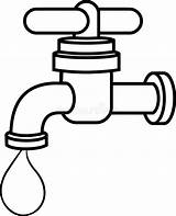 Tap Water Coloring Pages sketch template