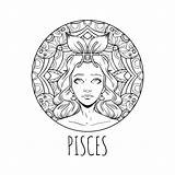 Astrology Coloring Pages For Adults sketch template