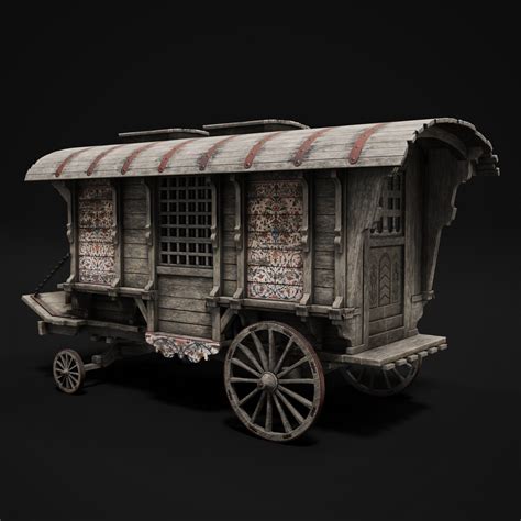 ArtStation - Medieval Carriage